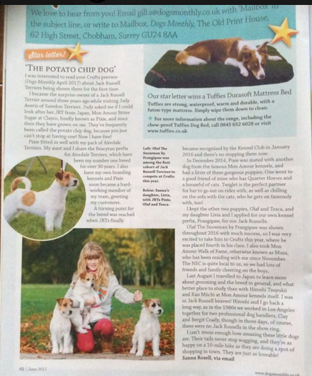Dogs Monthly Magazine - June 2017